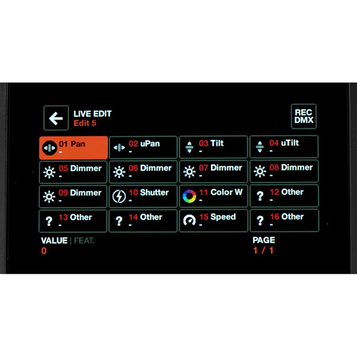 ADJ WMX1 Mk2 Standalone DMX Lighting Controller