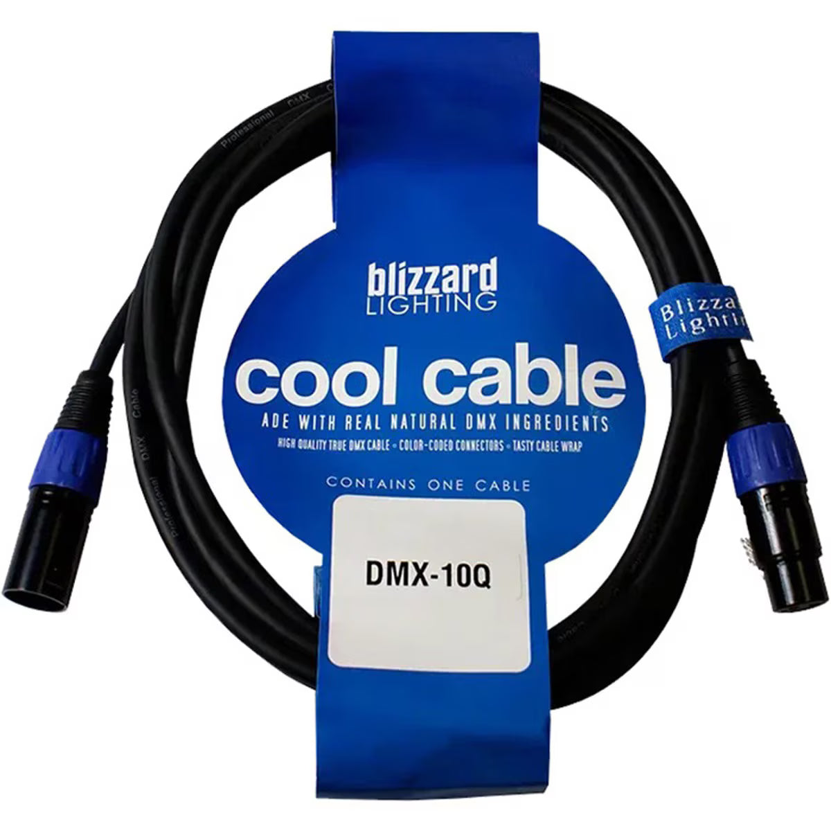 Blizzard Cool Cable DMX 5-Pin Cable (10FT)