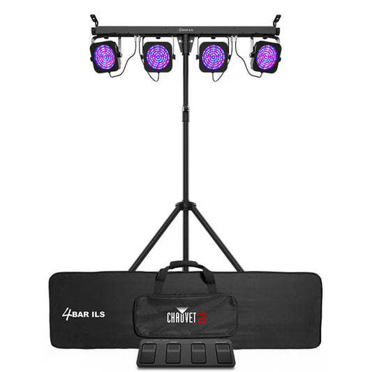 Chauvet DJ 4BAR ILS - 4 x RGB PAR System with Stand