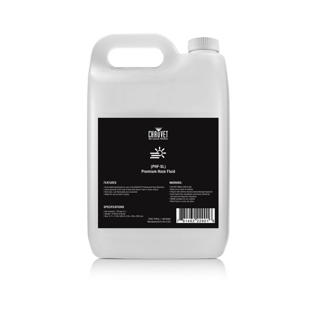 Chauvet Pro Professional Haze Fluid - 5 Liters