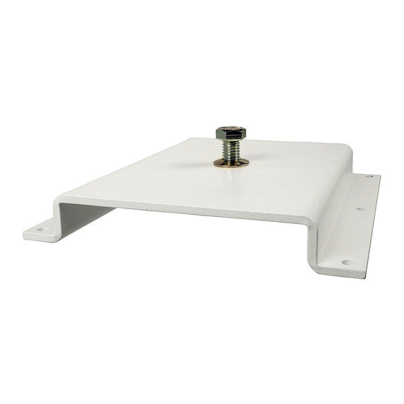 The Light Source Light Mount 8x8 - Screw Down Floor Mount Stand - Matte White - LM8X8W