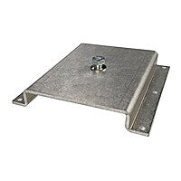 The Light Source Light Mount 8x8 - Screw Down Floor Mount Stand - Silver
