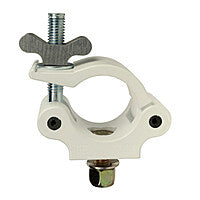 The Light Source Mega-Coupler - Stainless Steel Hardware - Nylock Nut instead of the Aluminum Mega-Coupler Wing Nut - White Powder Coat