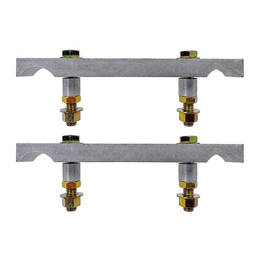 The Light Source PAIR - 20.5" Mega-Grapple Bar Assembly - Silver