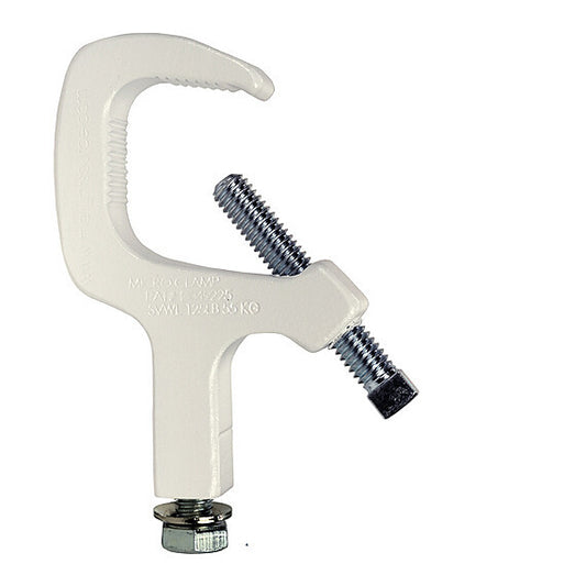 The Light Source Micro-Clamp - White Powder Coat